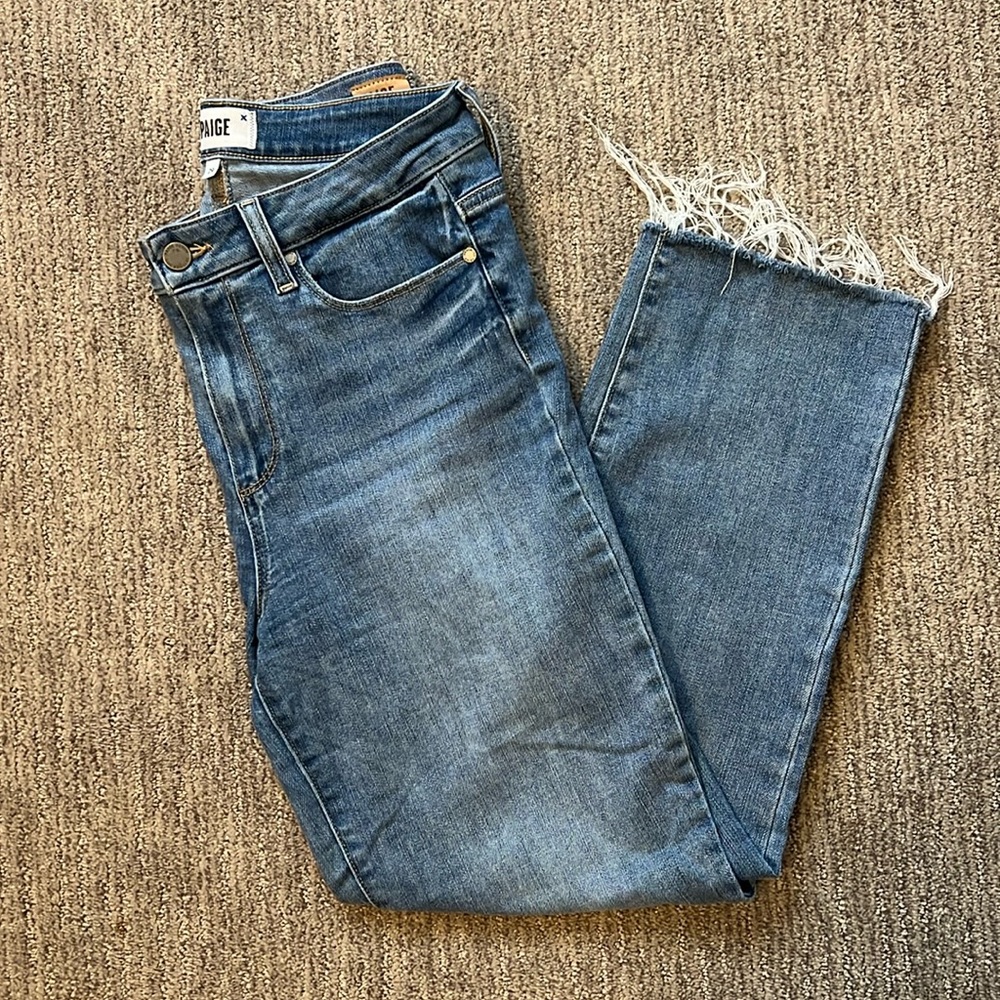 PAIGE Jacqueline Straight Jeans